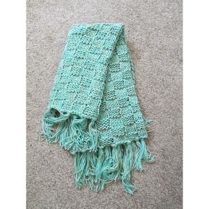 #14 - Afghan Crochet Blanket Multicolored 57"L x 42"W